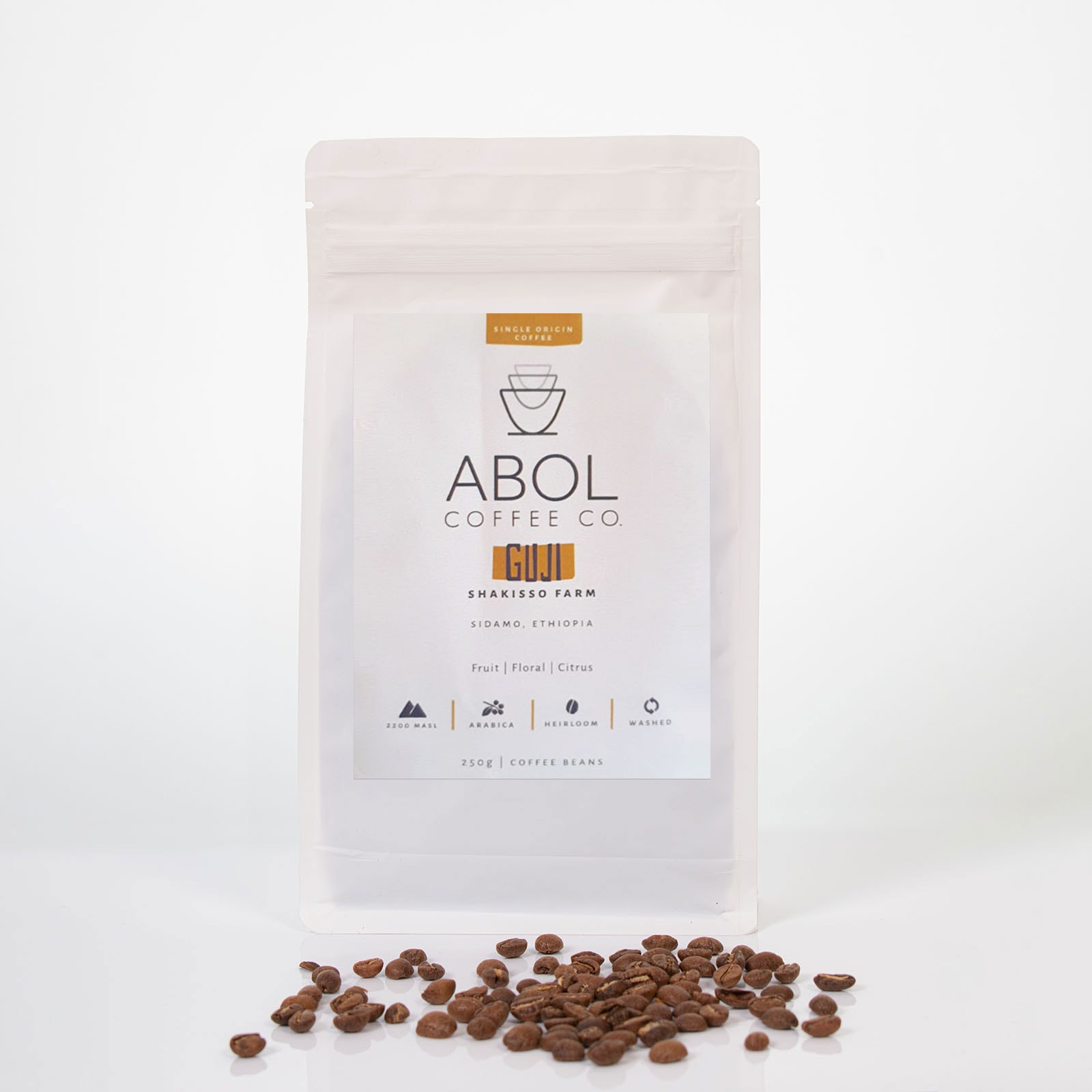 Yirgacheffe Gedio GUJI Hand Roasted Coffee Beans